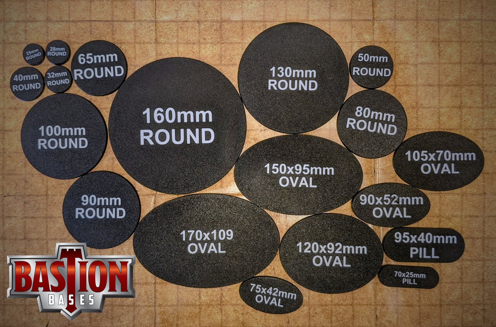 Pill Bastion Base: Weighted Wargaming Bases with Built in Magnet Slot
