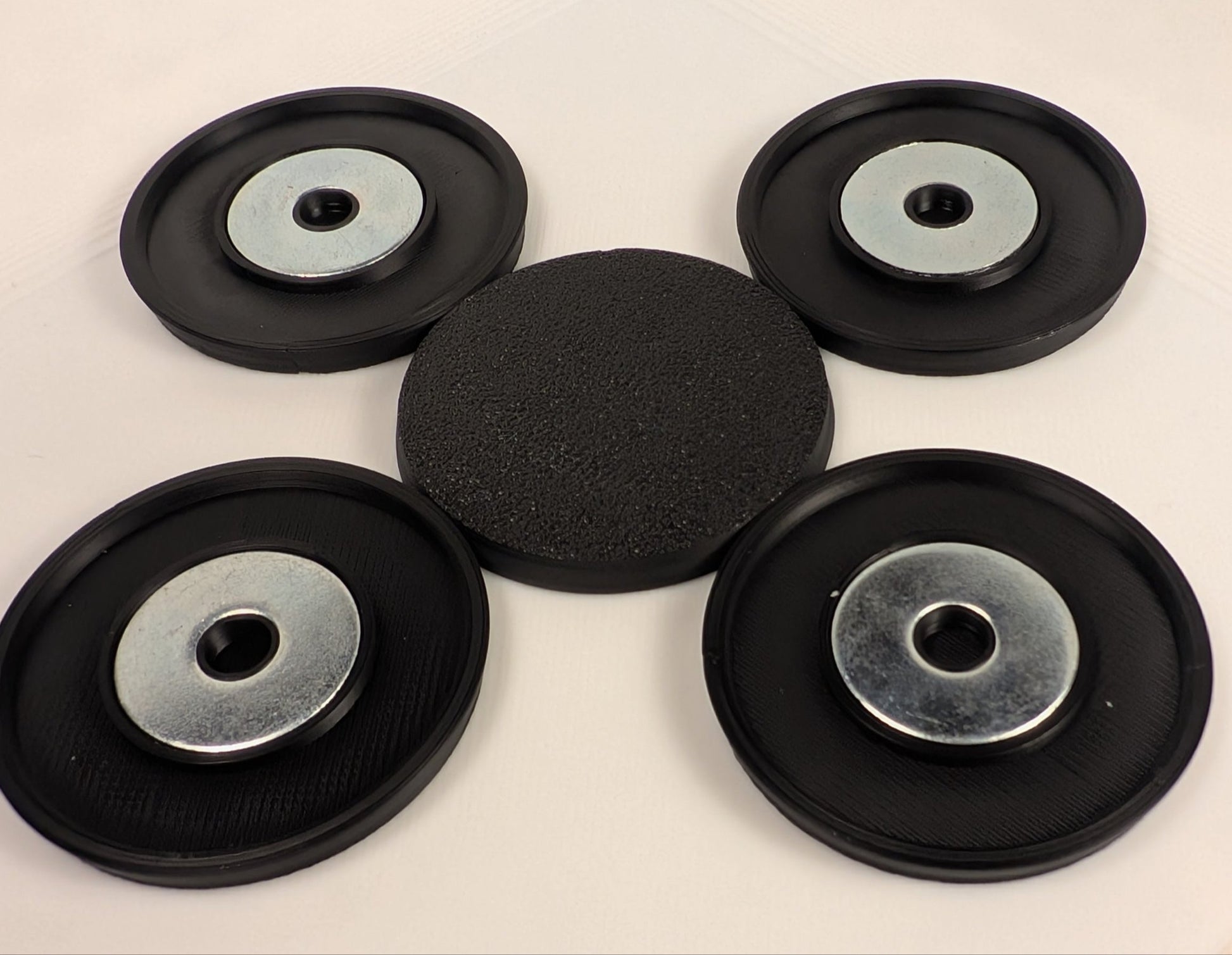 Pill Bastion Base: Weighted Wargaming Bases with Built in Magnet Slot