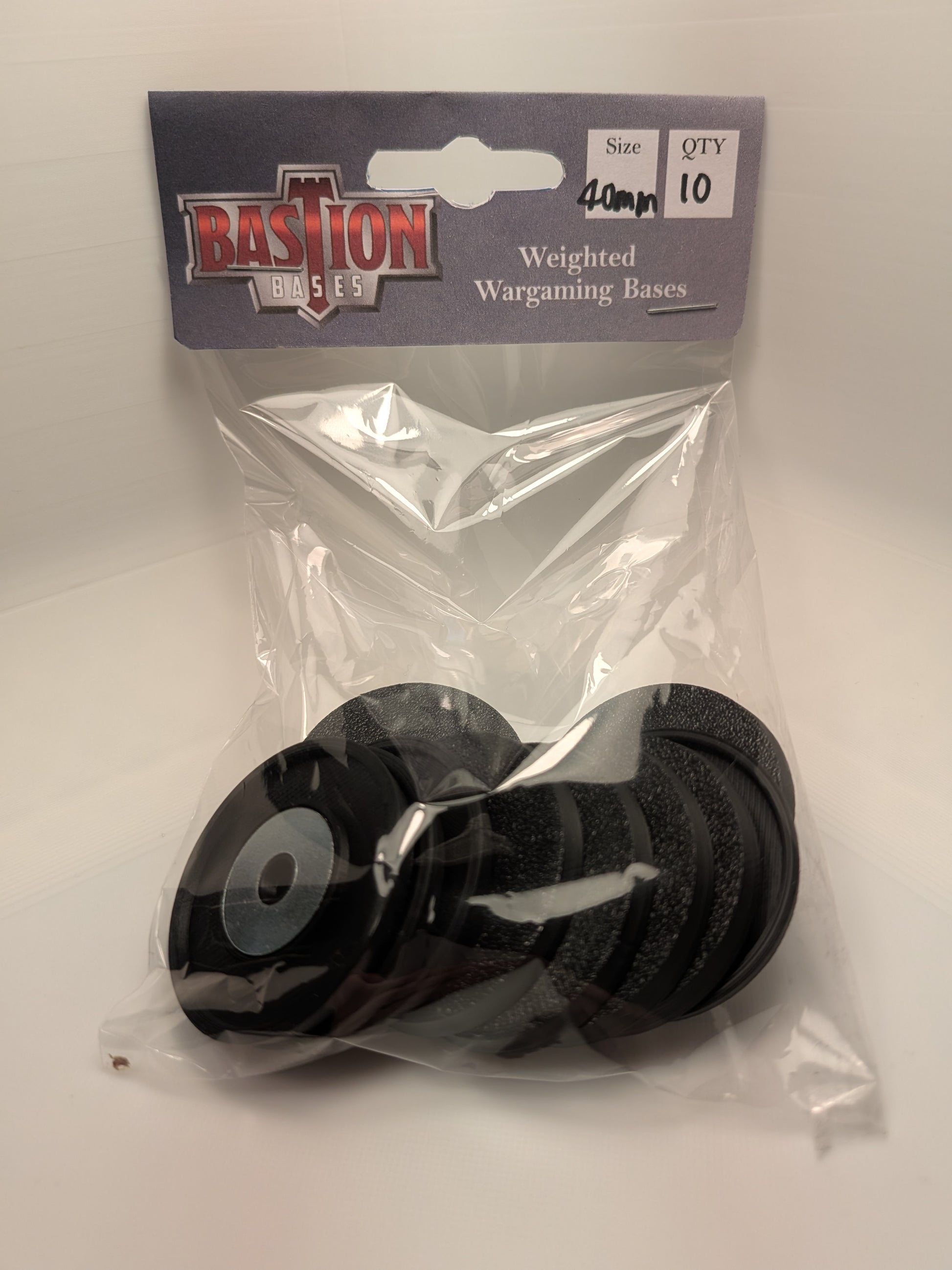 Pill Bastion Base: Weighted Wargaming Bases with Built in Magnet Slot