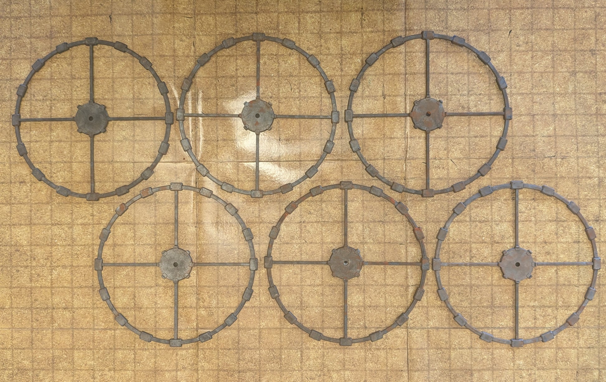 Wargaming Objective Markers x6